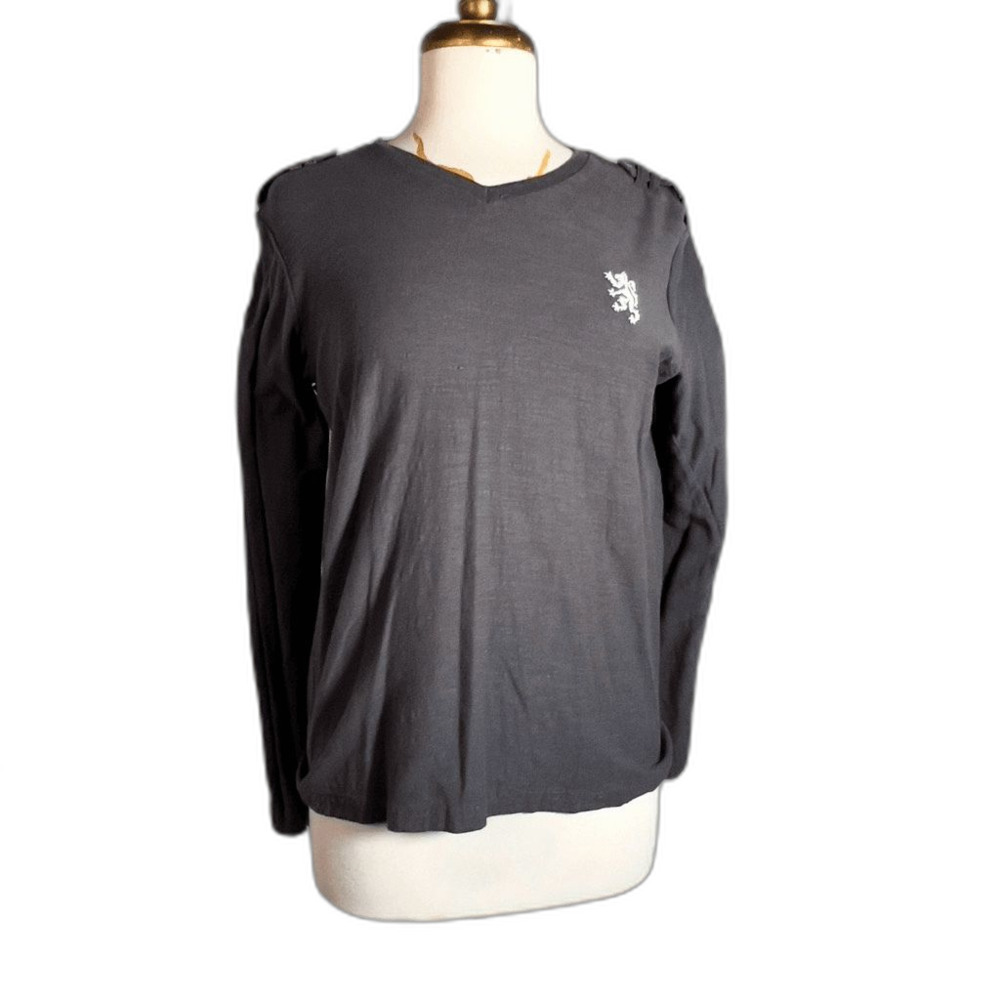 English Laundry Shirt Size S Modern Casual Embroidered Hypebeast Adjacent Shirt